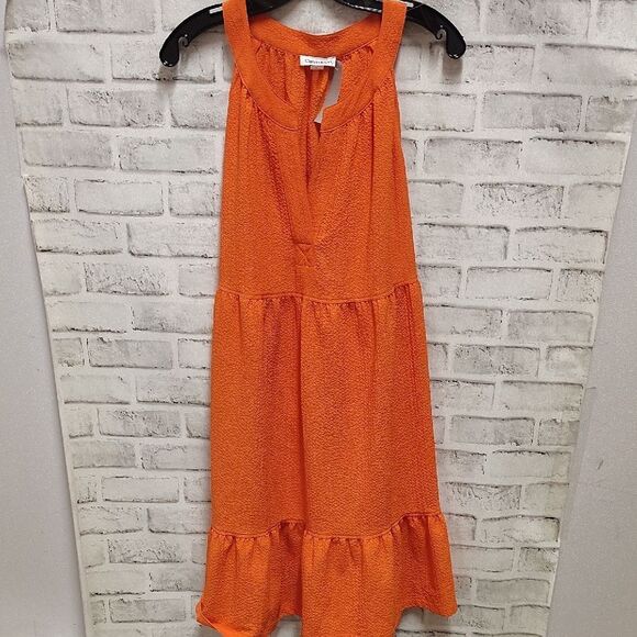 Calvin Klein Orange Dress - Picture 1 of 3